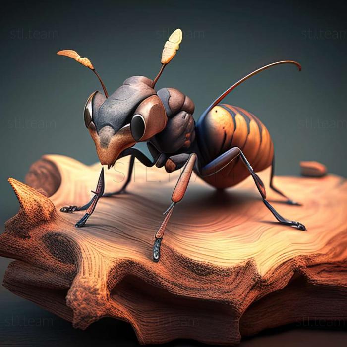 3D model Camponotus mussolinii (STL)